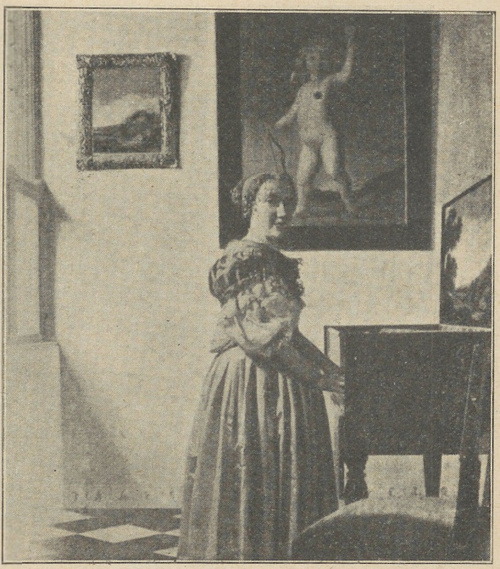 Jan Vermeer de Delft. Wnętrze. Drezno galerja