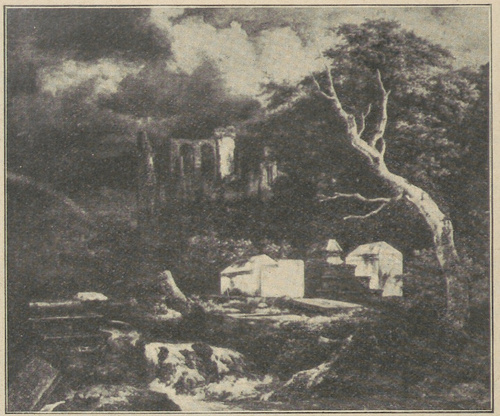 J. Ruisdal. Cmentarz żydowski. Drezno galerja