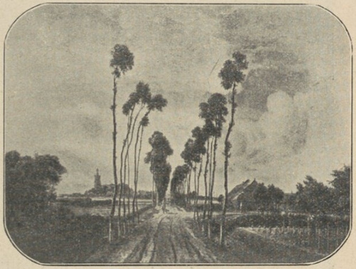 Hobbema. Krajobraz. Londyn. Galerja narodowa