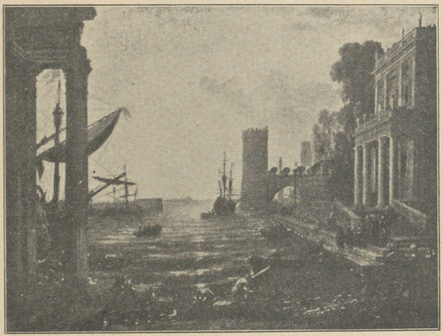 Claude de Lorrain. Królowa Saby. Londyn. Galerja Narodowa