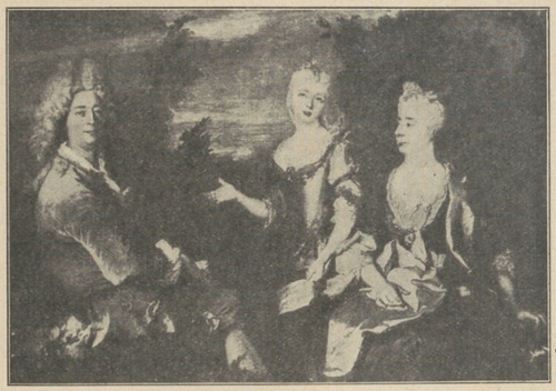 De Largilliere. Portret rodziny artysty