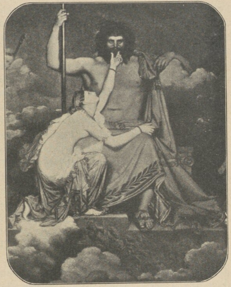 Ingres. Zeus i Thetis. Aix. Muz.
