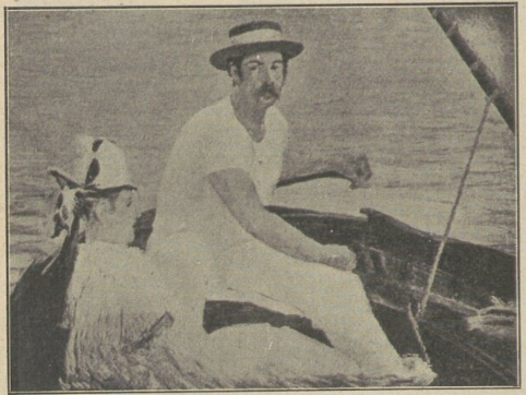 E. Manet. Łódka