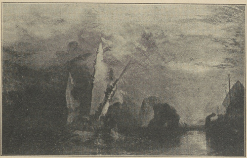 Turner. Odyseusz i Polifem  Londyn. Gal. Nar.