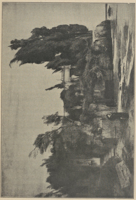 Bocklin. Willa nad morzem. Monachjum. Galerja Schacka