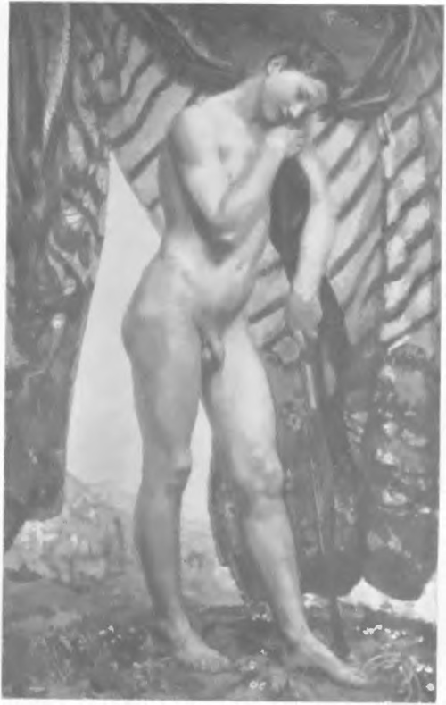WOJCIECH WEISS, AMOR <ol. 1919>.