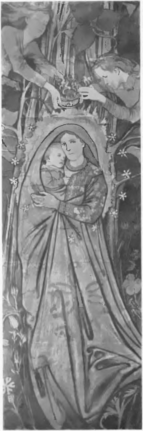 ST. WYSPIAŃSKI MADONNA (projekt polichromii). (pastel, 1896). (Ze zbiorów p. Marii Jasieńskiej, Lwów).