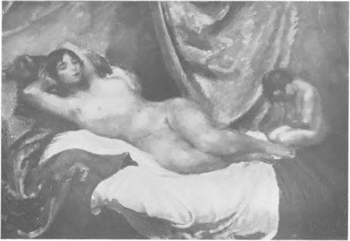 WOJCIECH WEISS WENUS I AMOR (ol., 1917).