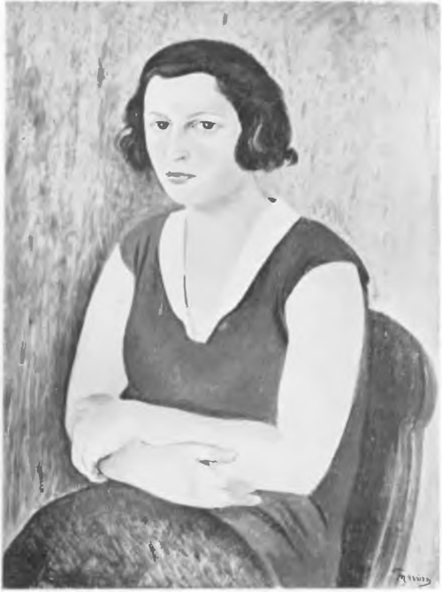 TYMON NIESIOŁOWSKI PORTRET PANNY H. W. (ol.) (Z wystawy Salonu dorocznego w Warszawie).