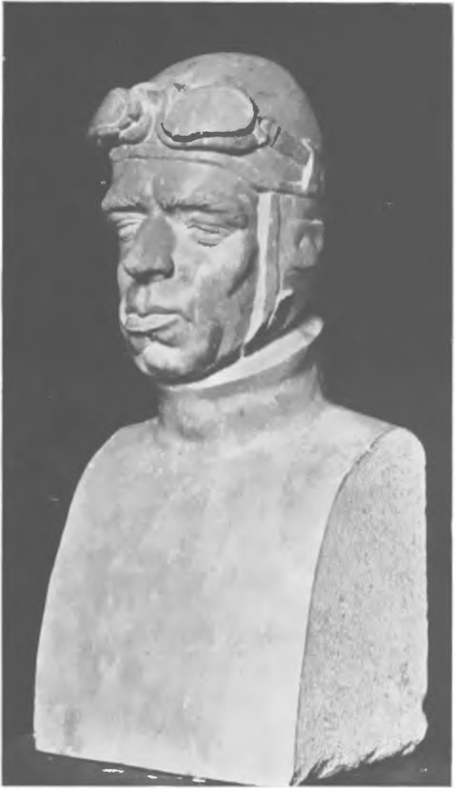 ZOFIA TRZCIŇSKA-KAMIŃSKA PORTRET PILOTA, PUŁK. R. (Z wystawy Salonu dorocznego w Warszawie).