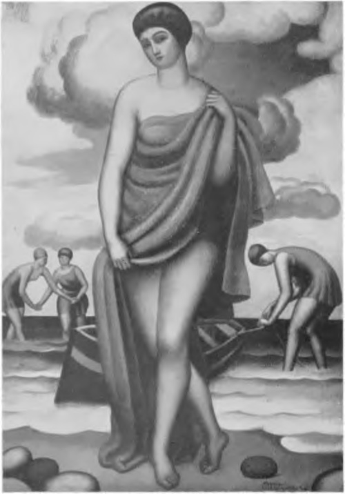 METZINGER, KĄPIĄCE SIE KOBIETY (1924) (Ze zbiorów Leona Rosenberga w Paryżu).