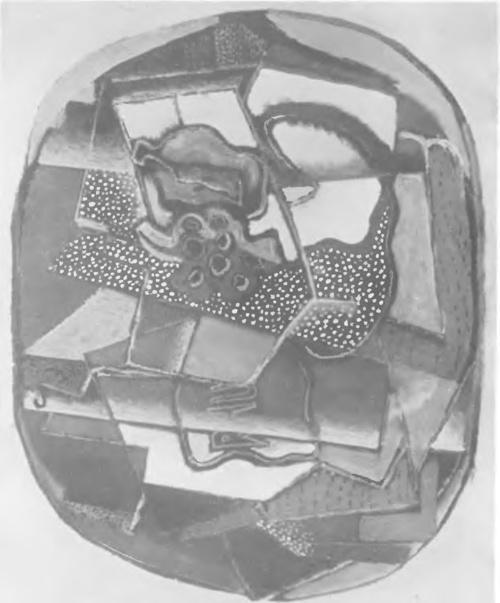 BRAQUE, MARTWA NATURA (1918) (Galerie Pierre, Paryż).
