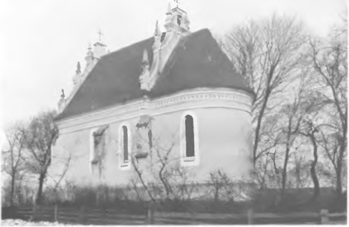 KOŠCIÓŁ Św. ANNY (widok od wschodu) W KOŃSKOWOLI (pow. puławski).