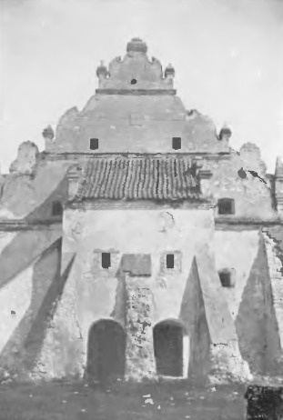 FASADA FRONTOWA SPICHRZA W KAZIMIERZU (uow. puławski).