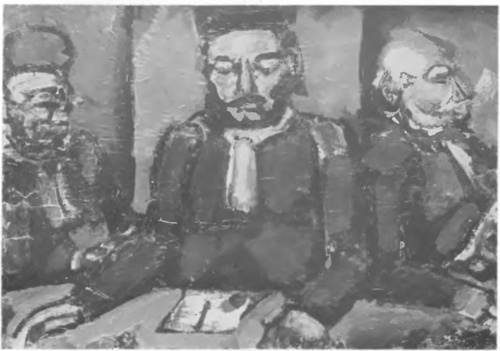 GEORGES ROUAULT, SĘDZIOWiÊ (1924; (Gallerie Pierre).