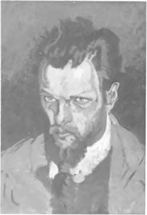 WILHELM WYRWIŃSKI PORTRET ART. RZEŹ. J. POPŁAWSKIEGO (ol.).