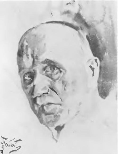 JULJAN FAŁAT PORTRET WŁASNY (akwarela) (Wł. p. K. Niemczewskiej, Warszawa).