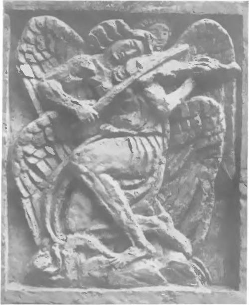 A. BOURDELLE, MUZYKA (Szkic do płaskorzeźby dekoracyjnej na fasadzie teatru Champs Elysees w Paryżu. 191?).
