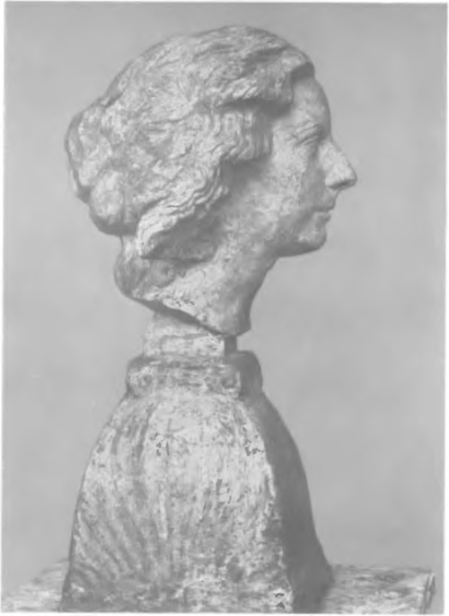 A. BOURBELLE, PORTRET AMERYKANKI (1911).