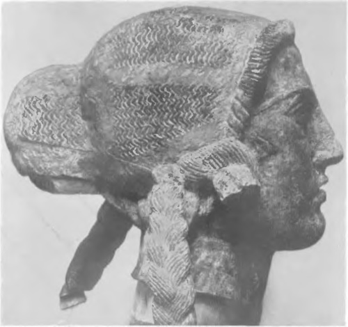 A. BOURDELLE GŁOWA BOGINI ZWYCIĘZTWA (Z pomnika jenerała Alvarez. Argentyna, 1922).