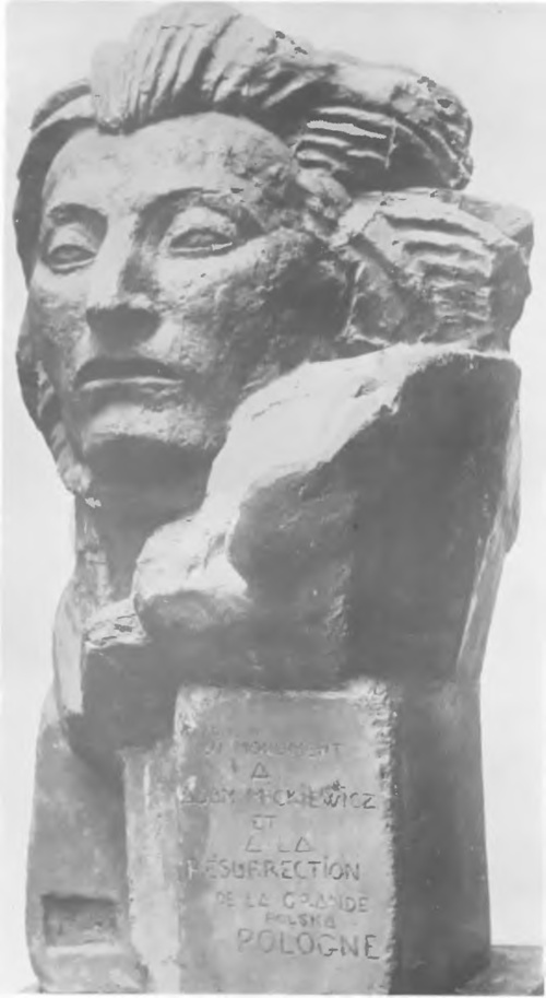 A. BOURDELLE, MICKIEWICZ (Studjum do pomnika w Paryżu).
