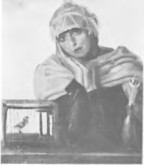 T. PRUSZKOWSKI, DAMA Z KLATKĄ  (Z VI. Wystawy “RYTMU