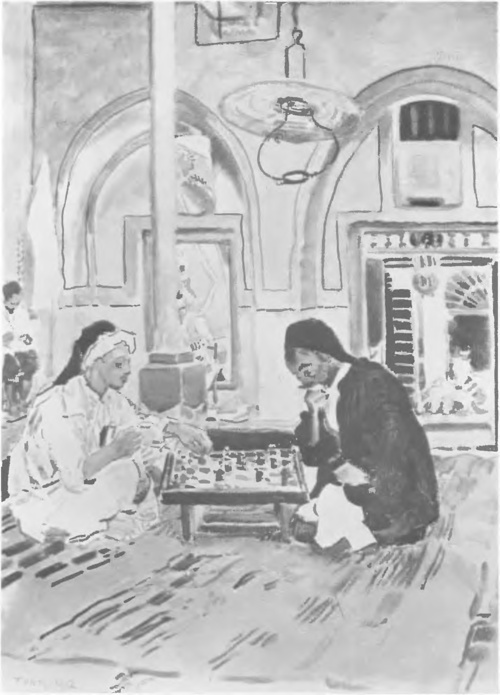 STANISŁAW MASŁOWSKI, KAWIARNIA ARABSKA (akwar.„ 1912).