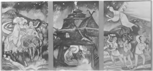 KAZIMIERZ SICHULSKI, SZOPKA (temp., 1925) (Z wyst. Tow. Art. Pol. “Sztuka“. Kraków 1926).