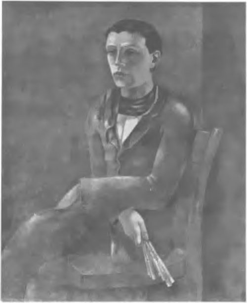EUGENIUSZ ZAK, PORTRET WŁASNY (ol., 1919).