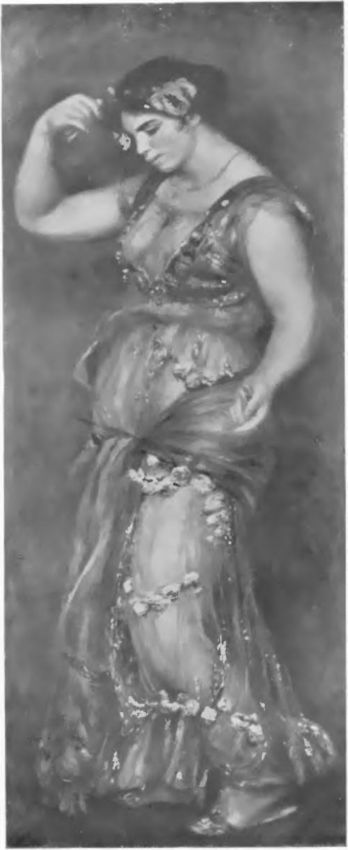A. RENOIR TANIEC. PANNEAU DEKORACYJNE (1909) (Zbiory Cangnat. Paryż).