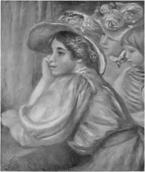 AUGUST RENOIR „COCO“ (CLAUDE, SYN RENOIRA) MIĘDZY DWOMA SŁUŻĄCYMI (1910) (Zbiory Gangnat. Paryż).