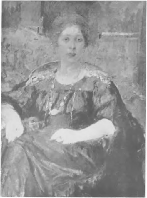 OLGA BOZNAŃSKA, PORTRET ART. ŚPIEW. J. LACHOWSKIEJ (ol.) (Wł. Muzeum w Jokohamie).