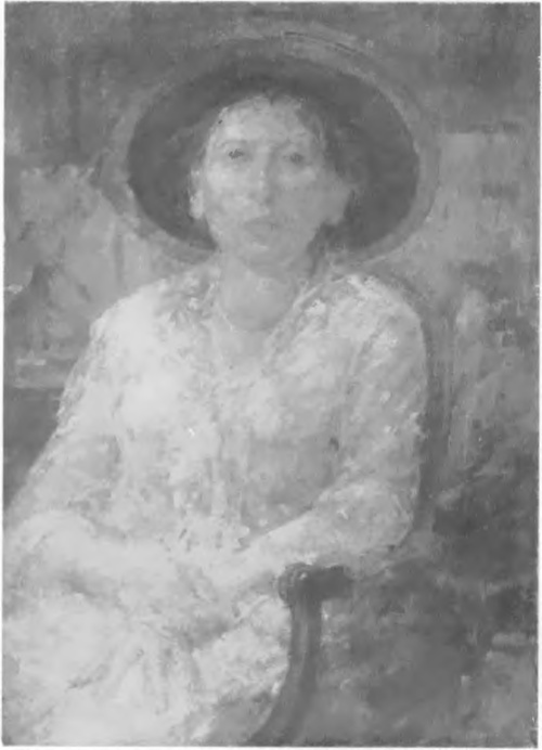 OLGA BOZNAŃSKA, PORTRET PANNY ESLER (ol.). (Własność artystki).