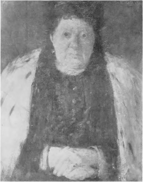 OLGA BOZNANSKA. (Własność artystki) PORTRET PANI RICHARD (ol.).