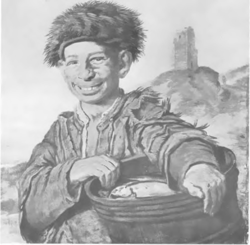 FRANZ HALS (1580-1606) (Własność galerii Van Diemen) MŁODY RYBAK (ol. 1633) (wielkość 78 61 cm.).