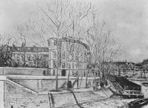Maurice Utrillo, “Motyw z Paryża” (ol.).