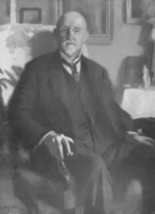 Alfons Karpiński, Portret prof. I. Hr. Mycielskiego (ol.).