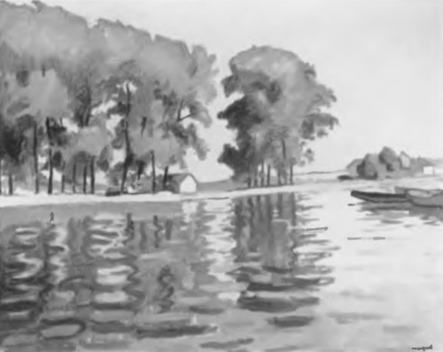 Albert Marquet, “Pejzaż” (ol.).