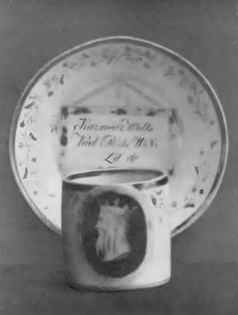 Fig. 59. Tomaszów, ok. r. 1815. Filiżanka z podstawką.