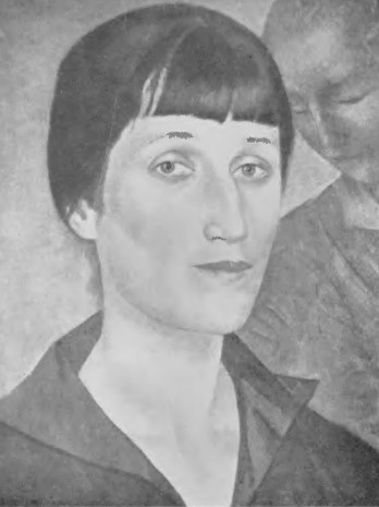K. Pietrow-Wodkin. Portret (ol. 1923).
