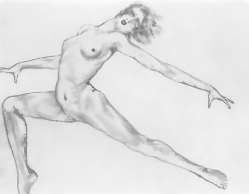 K. Galezowski. Rysunek (1924).