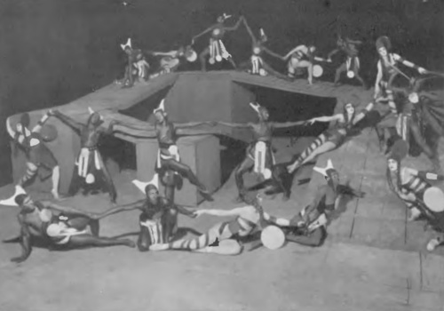 K. Galezowski. Scena z baletu “Józef urodziwy” (1925).