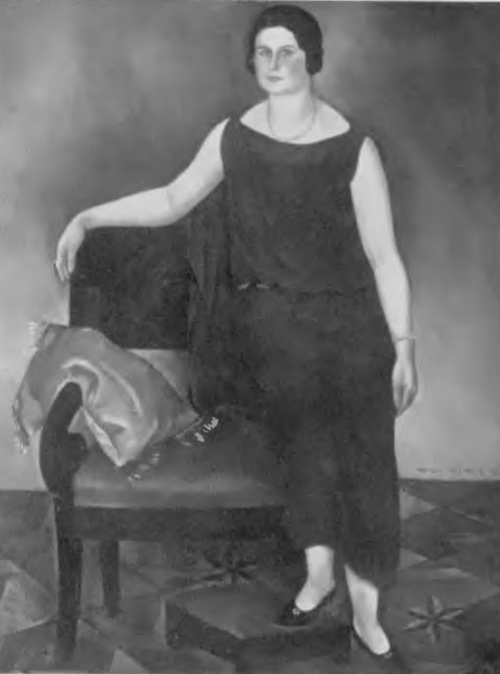 Wacław Wąsowicz. Portret P. M. K. (ol. 1923).