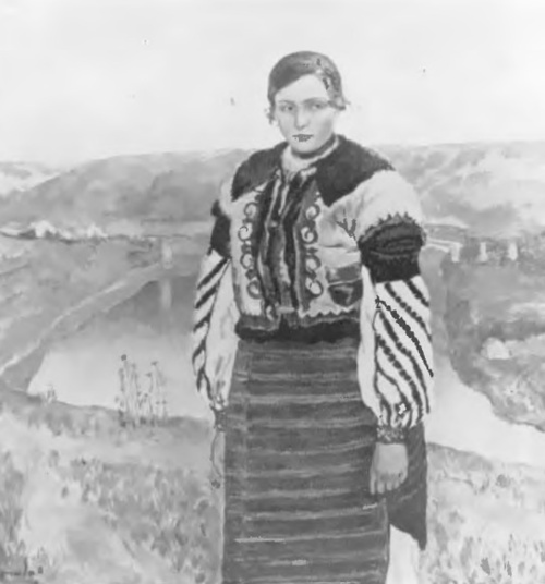 Władysław Jarocki. Dziewczyna z Zaleszczyk (ol.).
