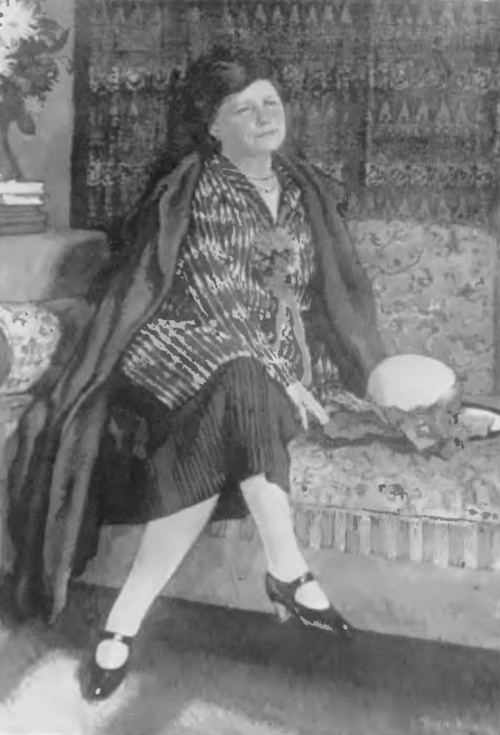Józef Mehoffer. Na letniem mieszkaniu (ol.).