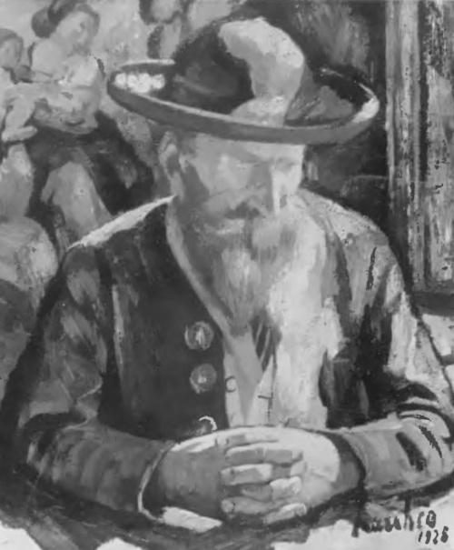 Ugo Zaccheo, “Mieszkaniec Alp” (ol.).