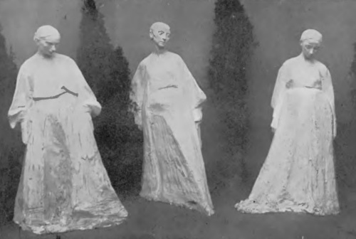 Xawery Dunikowski. Kobiety brzemienne (gips. 1908).