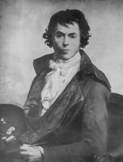 Luois David, “Portret własny” (ol. 1794).