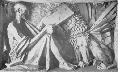 Xawery Dunikowski. Św. Marek (Z cyklu “Ewangeliści”, przeznaczonego dla śląskiego seminarjum duchownego w Krakowie, wymiar 4m x 4m. 1927).