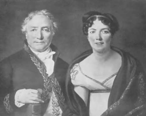 Louis David, “M-sieur Antoine Mongez z żoną”, (ol.).